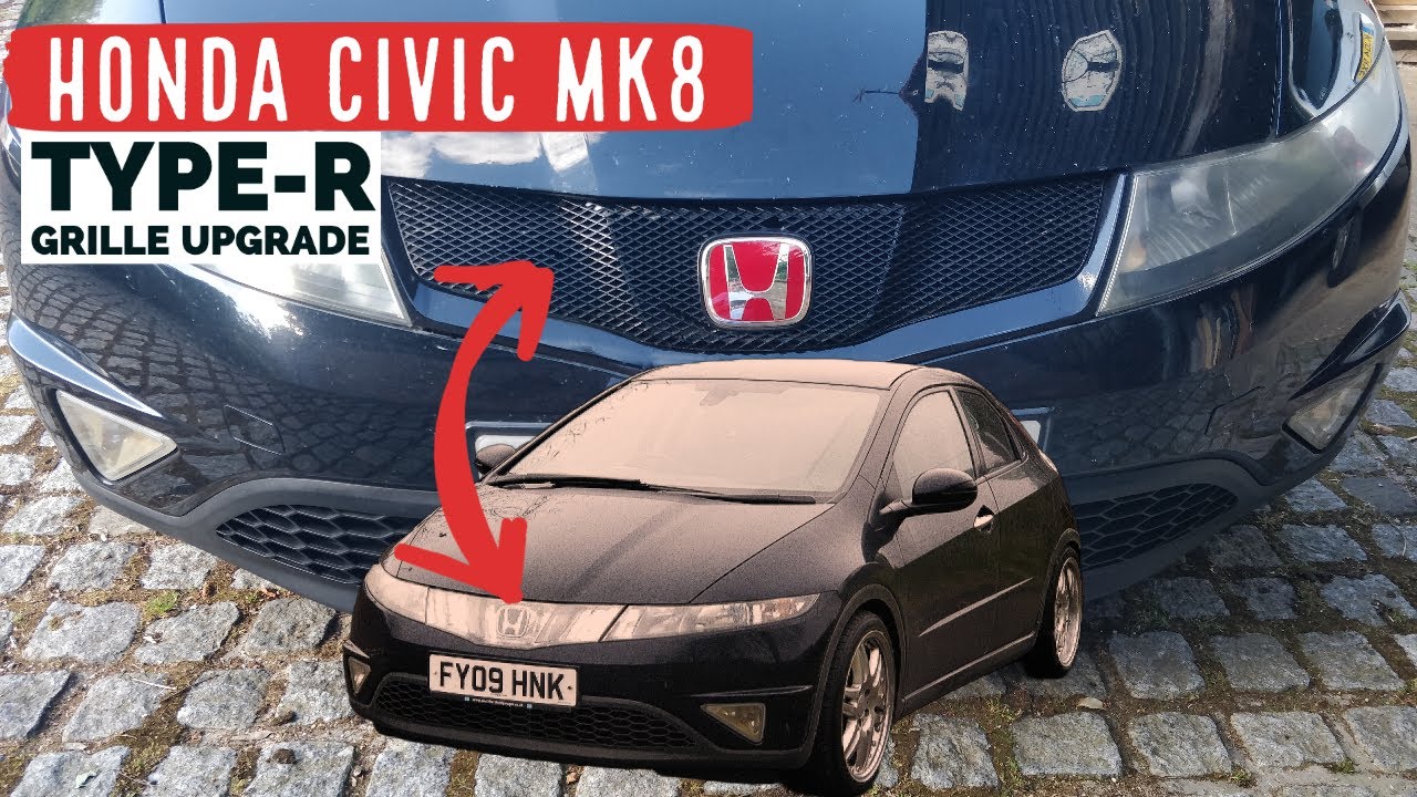 Honda Civic Mk8 Type R Mesh Grille Upgrade