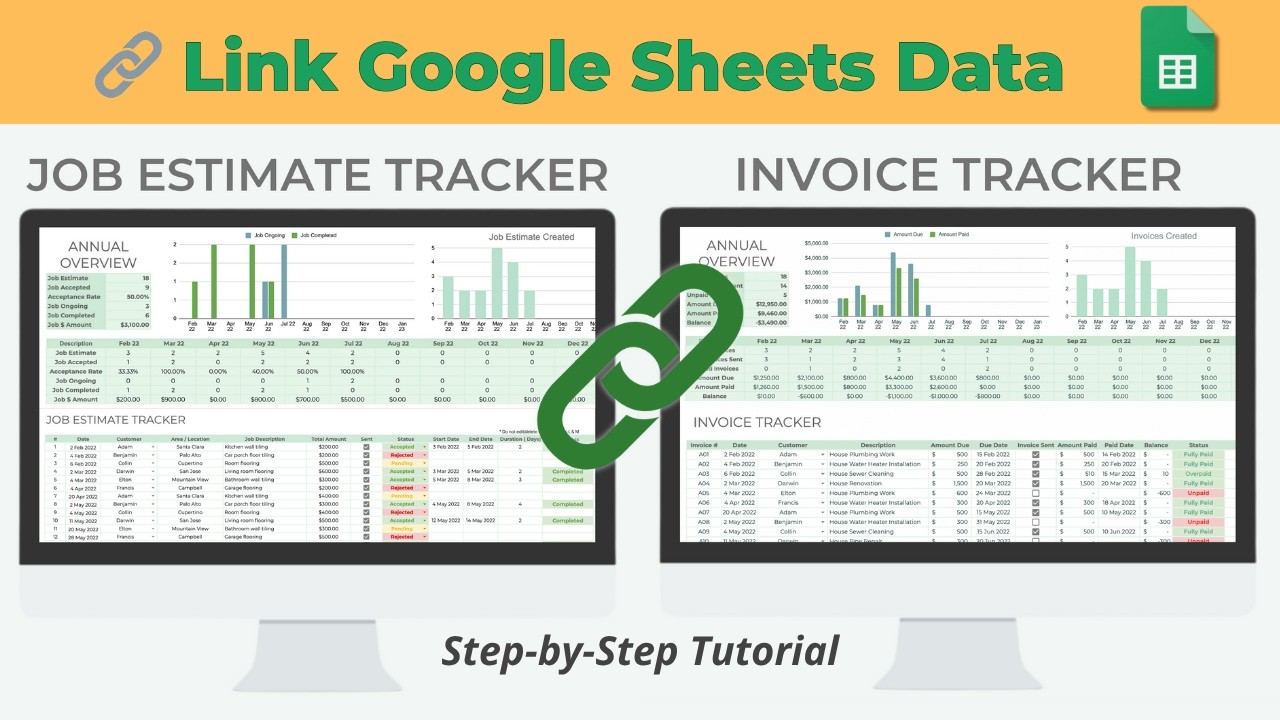 How to Link Data Between Google Sheets Spreadsheets