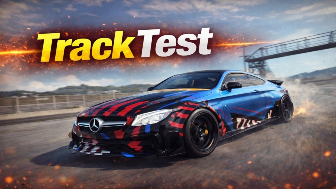Mercedes-AMG C 63 Coupe Gameplay | Track Test & Top Speed Run 🔥 #realisticcardriving #carracing
