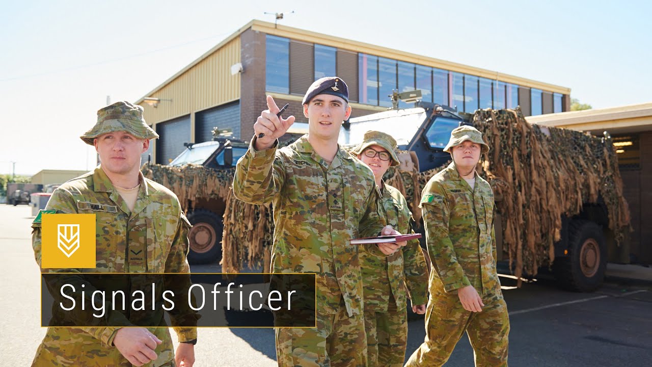 Army: Signals Officer