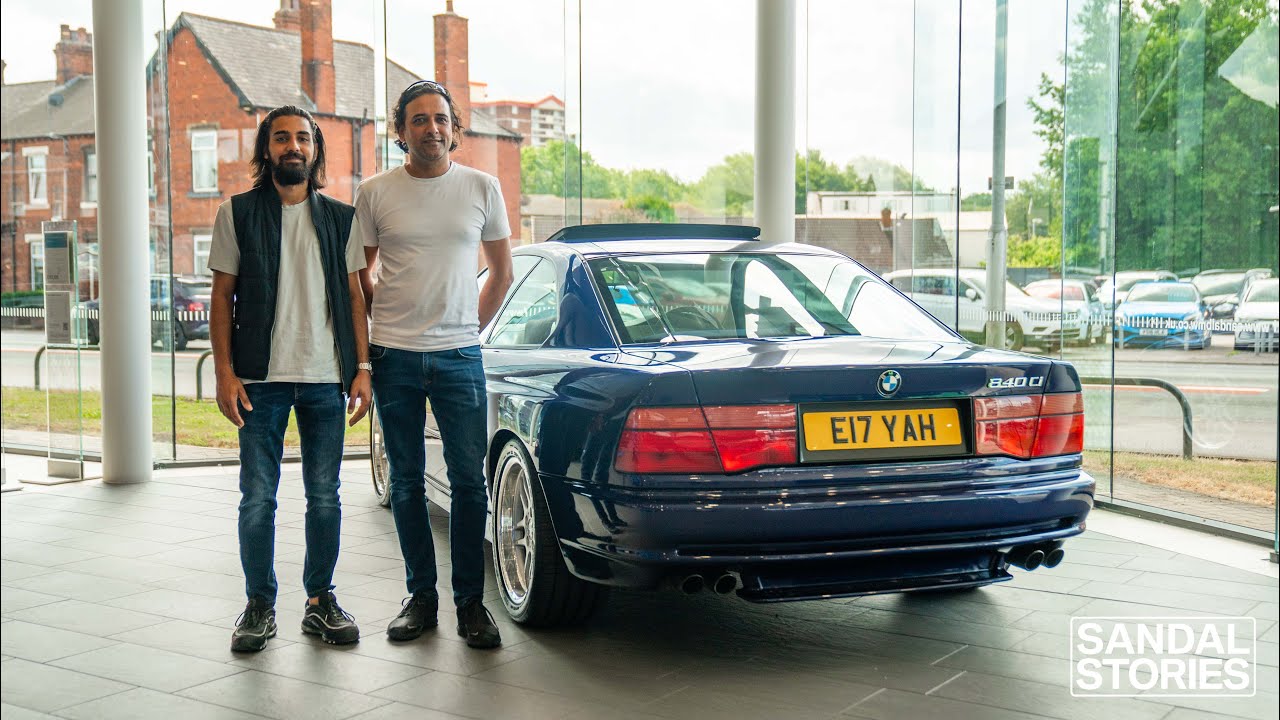 Sandal Stories - Father and Son rebuild a BMW 840Ci