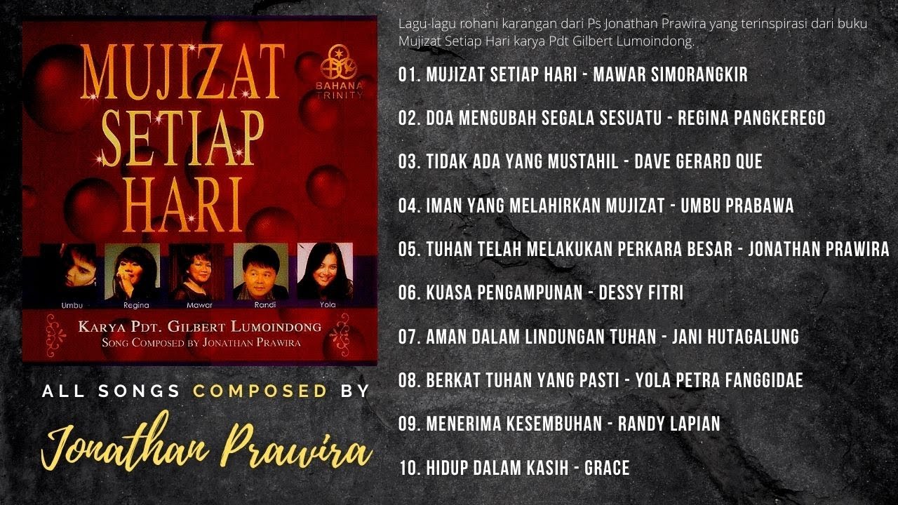 ALBUM MUJIZAT SETIAP HARI  - Various Artists | karya Ps Jonathan Prawira