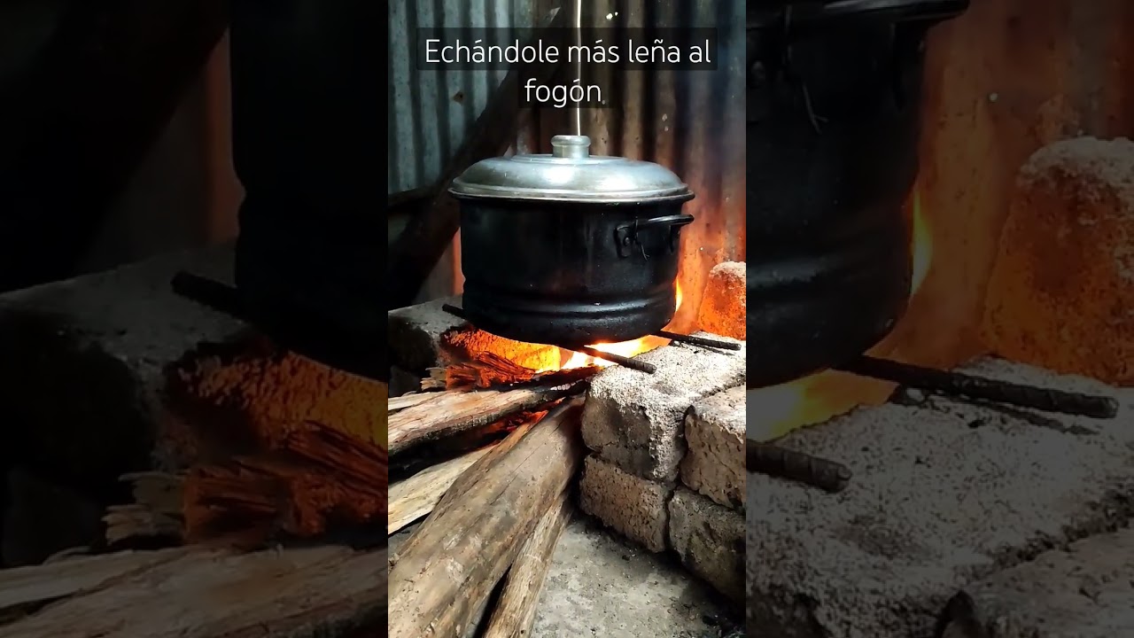 🔥M&aacute;s le&ntilde;a al fog&oacute;n para cocinar🔥 #fogon #le&ntilde;a #olla #cocinatradicional   #oaxaca #fiesta #recetas 🍅