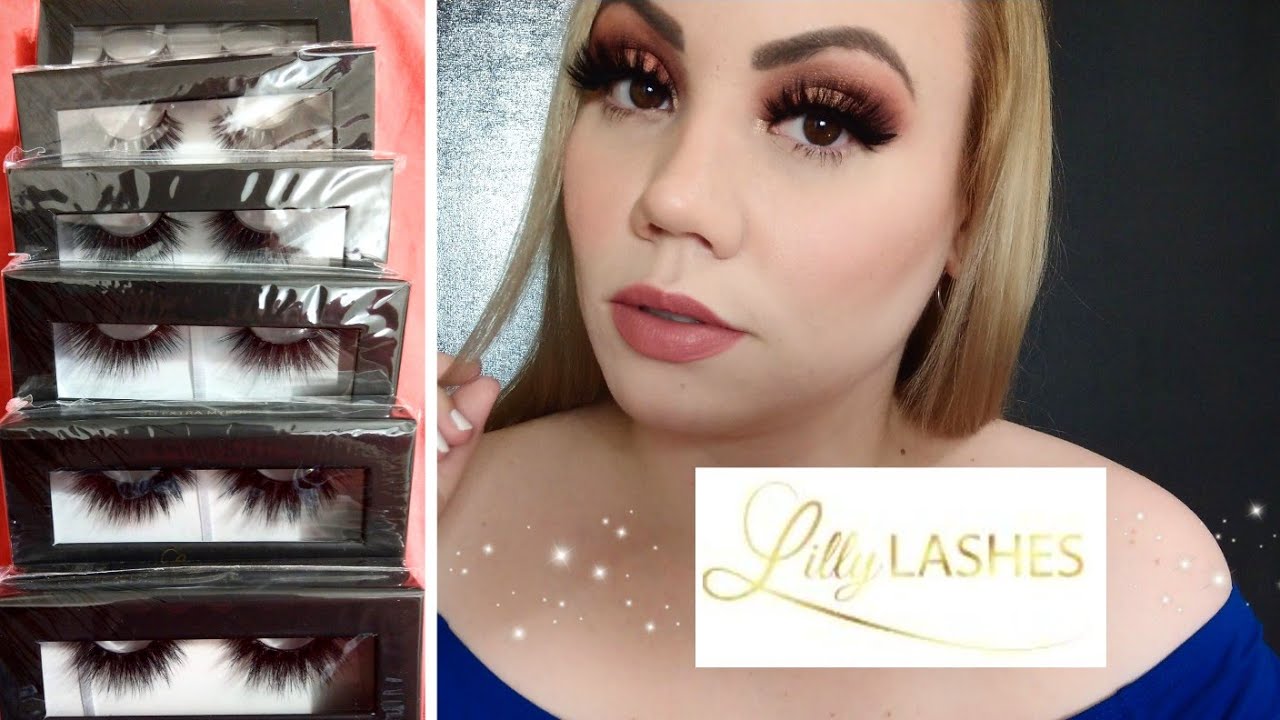 *LILLY LASHES* Try On 2020 | (3D Mink) Mykonos, Carmel, Ela, Hollywood etc...Best Dramatic Lashes!