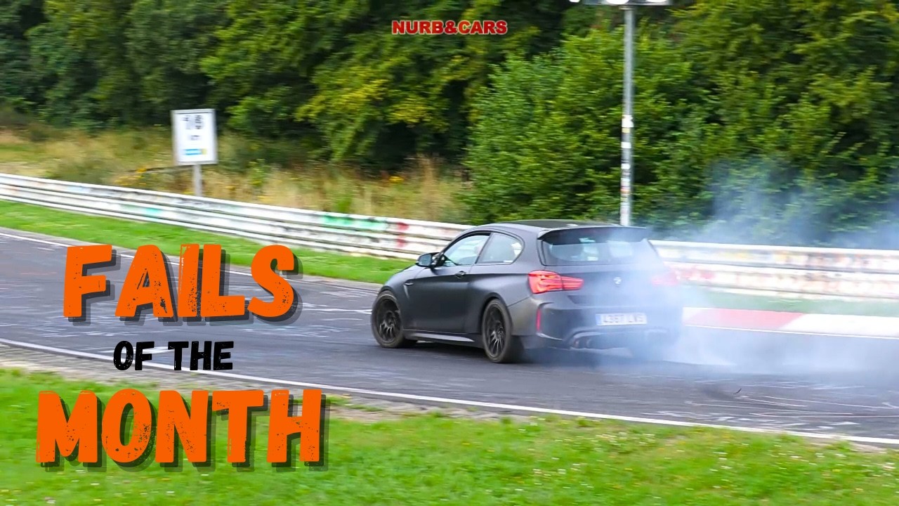 Nürburgring  Fails of The Month August  Tourists Driving Nordschleife