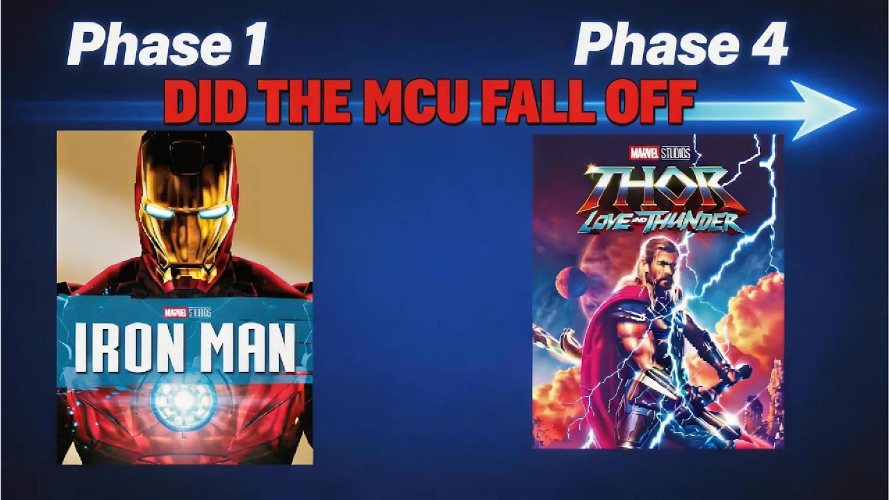 Я пересмотрел 1-ю и 4-ю фазы... Неужели киновселенная Marvel сдала позиции?