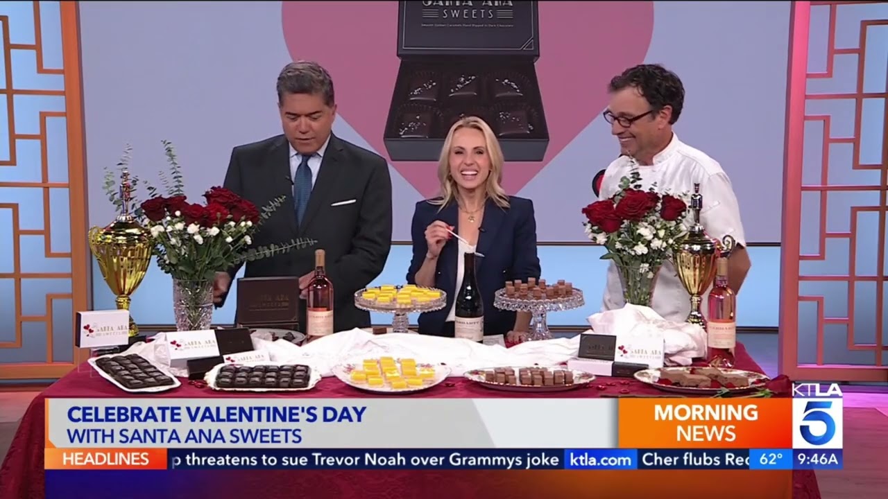 Chef Rick from Santa Ana Sweets on KTLA5