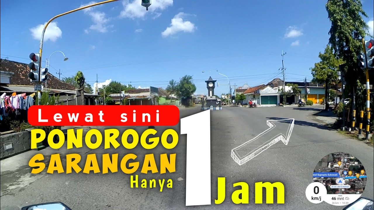 CEPAT!!! 1 JAM saja PONOROGO-SARANGAN | kaliam musti coba