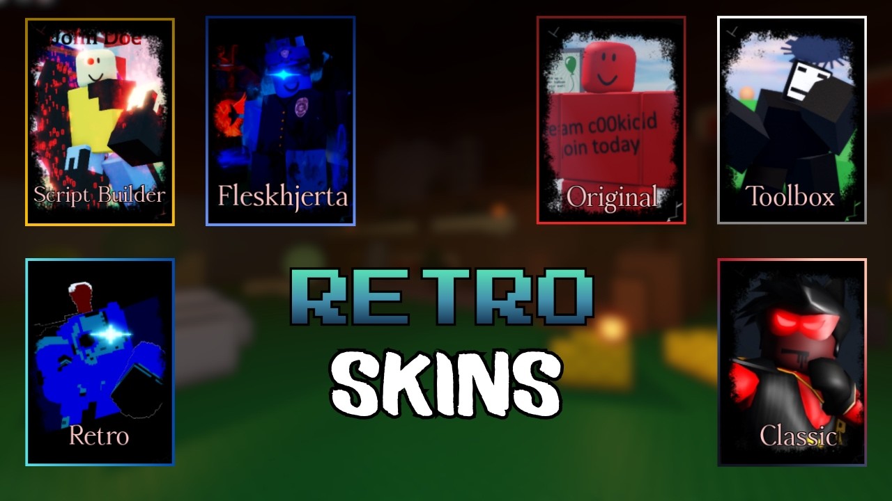 Winning With All RETRO Killer Skins | Forsaken