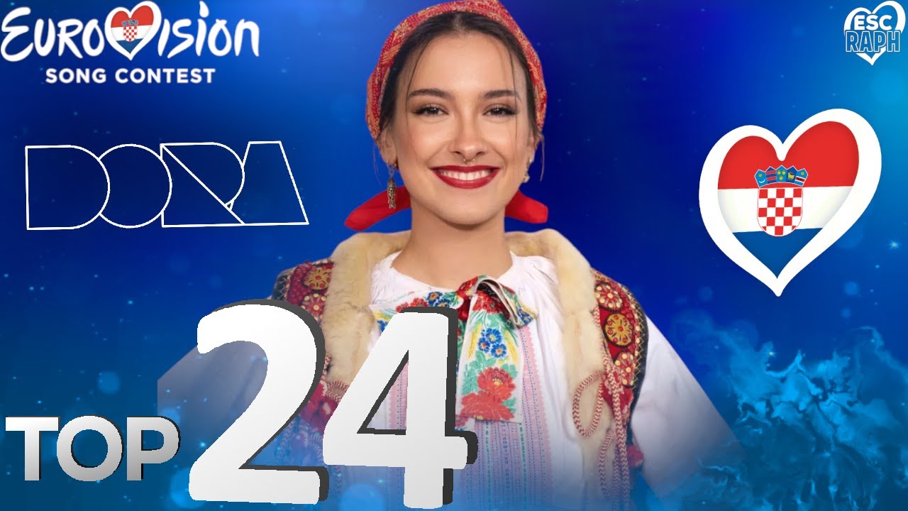 Dora 2025 - My Top 24 (Croatia 🇭🇷 Eurovision 2025)