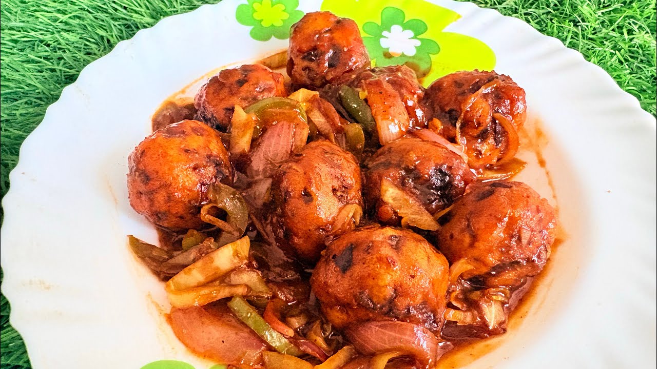 DRY MANCHURIAN RECIPE।मंचूरियन रेसिपी।देसी मंचूरियन। DESI INDO CHINESE RECIPE