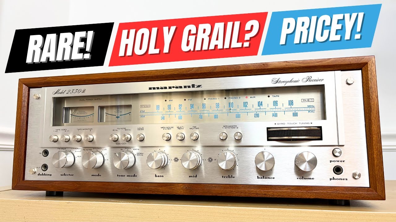 Почему этот винтажный ресивер так редок (и дорог): обзор Marantz 2330b