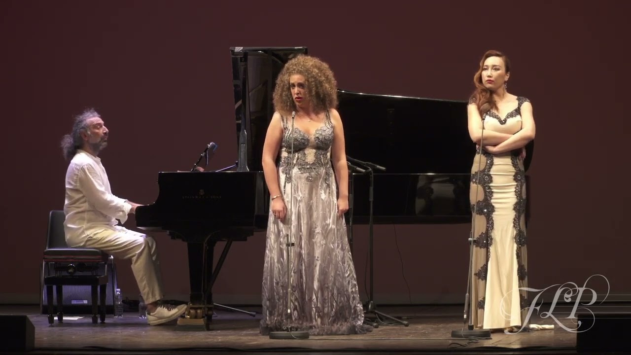 Duetto buffo di due gatti - E.Filipponi, E. Wen Meng | S.Bollani | Pavarotti omaggio a Rossini