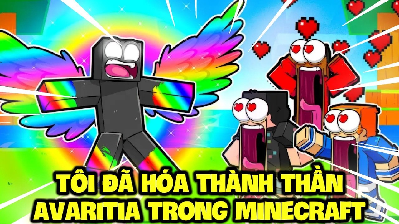 Tôi Đã Hóa Thành Thần Avaritia Trong Minecraft !