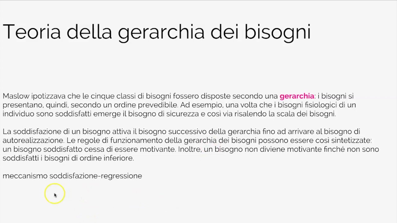 COMPORTAMENTO ORGANIZZATIVO Lez.2