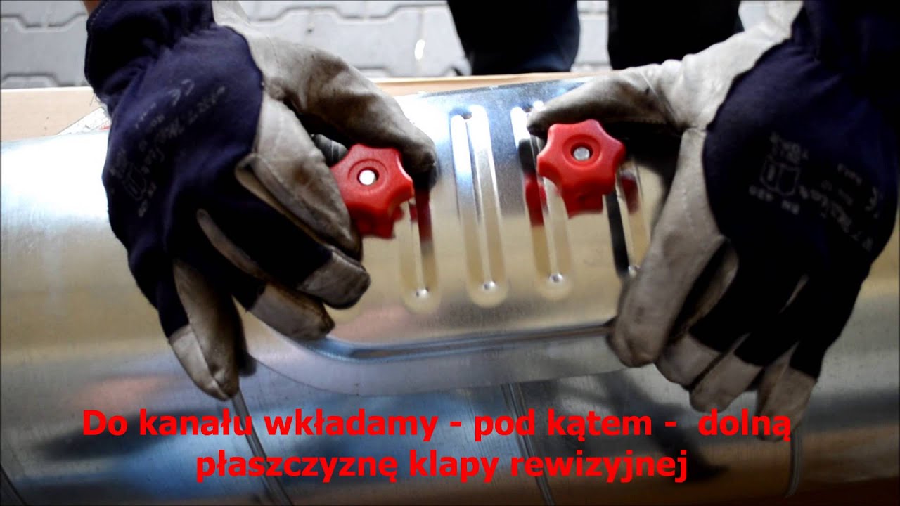 Montaż klap rewizyjnych