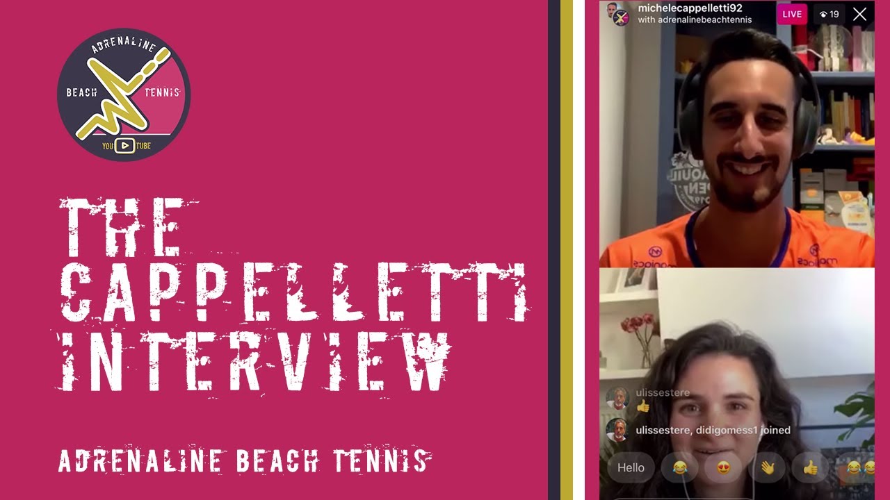 Michele Cappelletti: Instalive with Adrenaline Beach Tennis (2020)