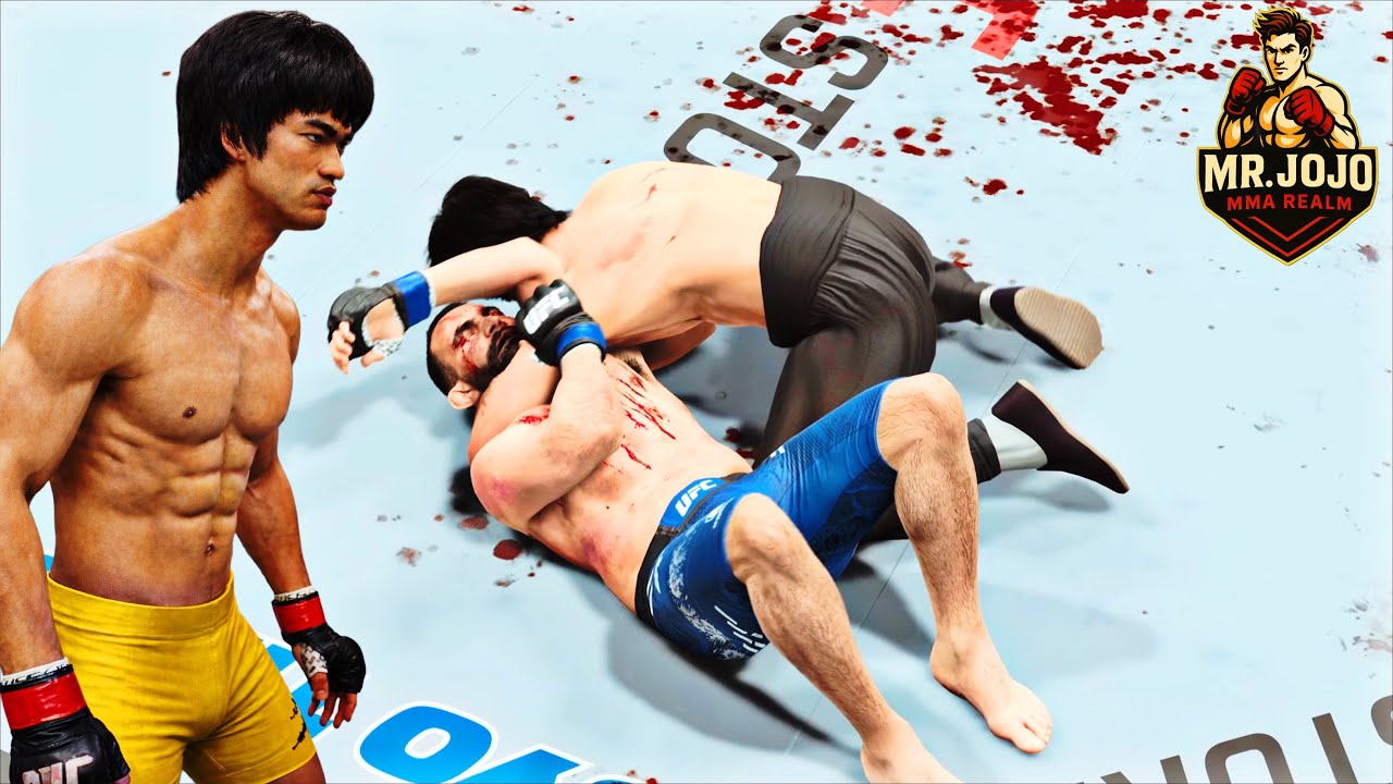 Брюс Ли 🐉 против Бенуа Сен-Дени 🇫🇷 | Скорость против дикой силы 💥 (EA SPORTS UFC 5) MR. JOJO - MM...