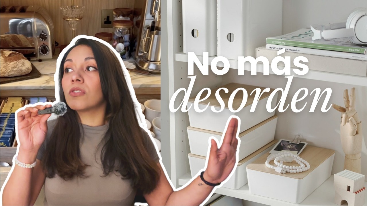 Cómo organizar tu casa para que NO se desordene otra vez