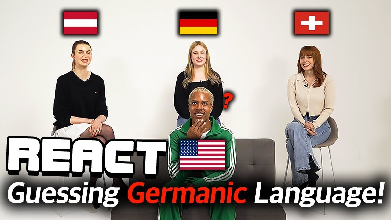 React: Can American identify GERMANIC languages? (Austria, Germany, Swiss) ㅣ GUESS THE NATIONALITY