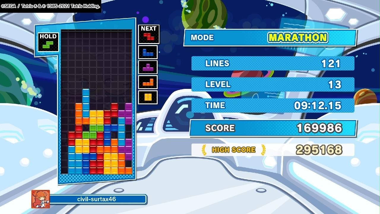 ぷよぷよテトリス２　プレイ