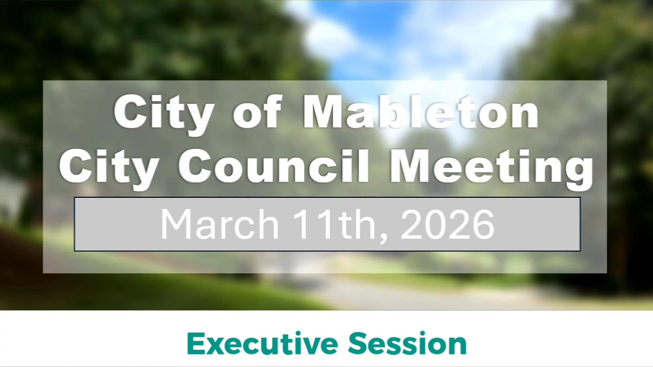 City of Mableton - City Council Meeting - March 11, 2026