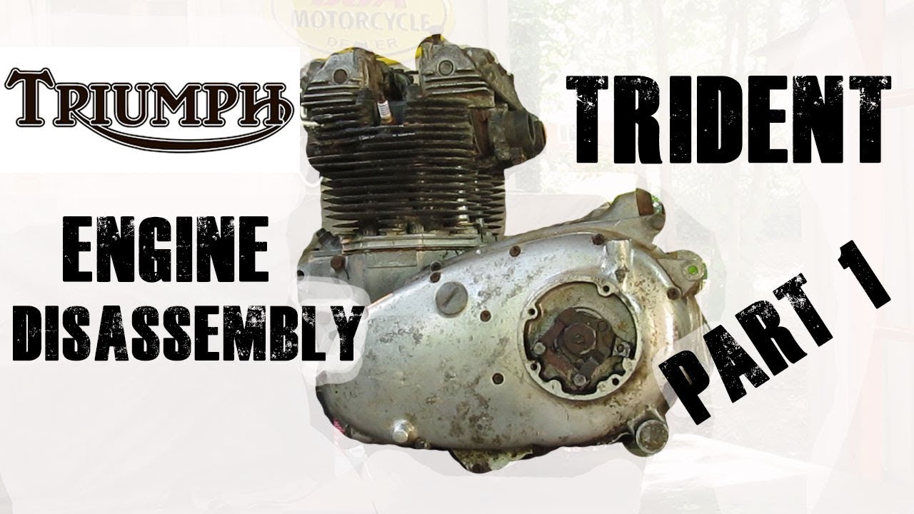Triumph Trident - Engine Teardown - Part 1