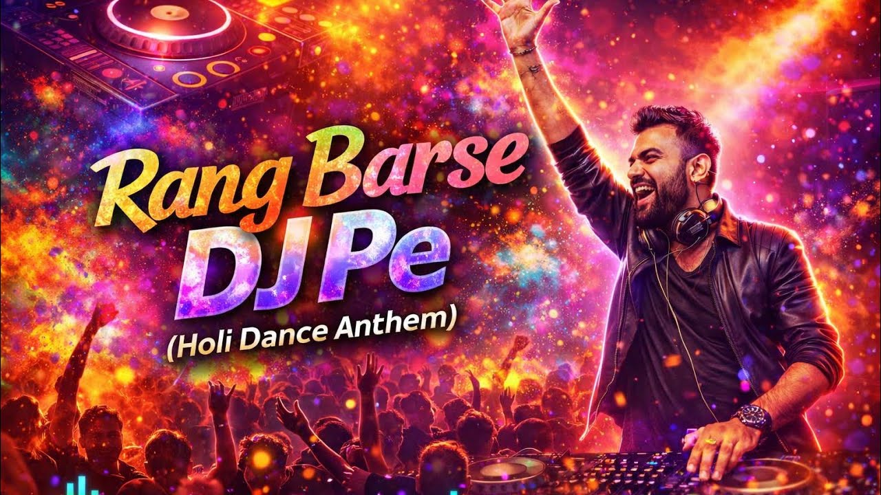 Rang Barse DJ Pe | Holi Dance Anthem 2026 | Party Holi Song | Dhwanify #djchetas 