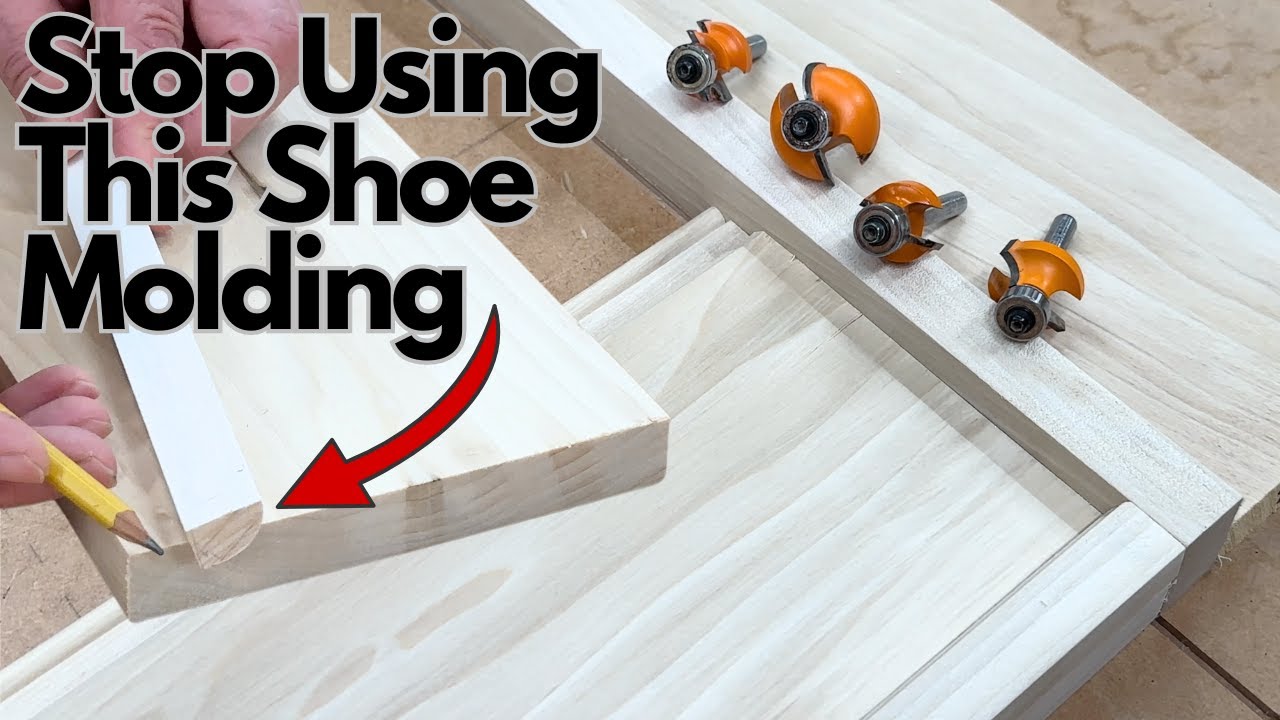 Stop Using Boring Shoe Molding - it’s easy to Make your own
