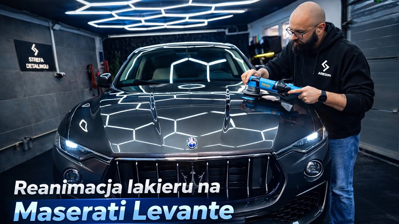 Reanimujemy lakier na Maserati Levante 