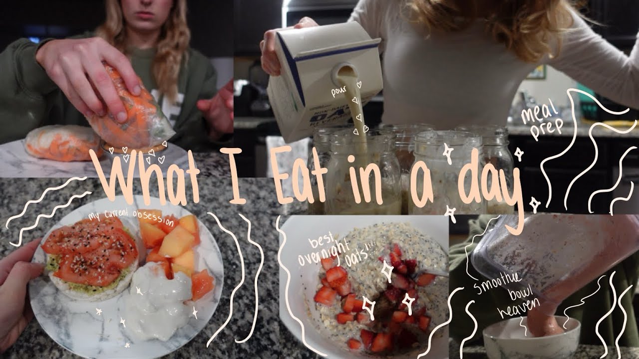 what i eat in a day (vegan college student)