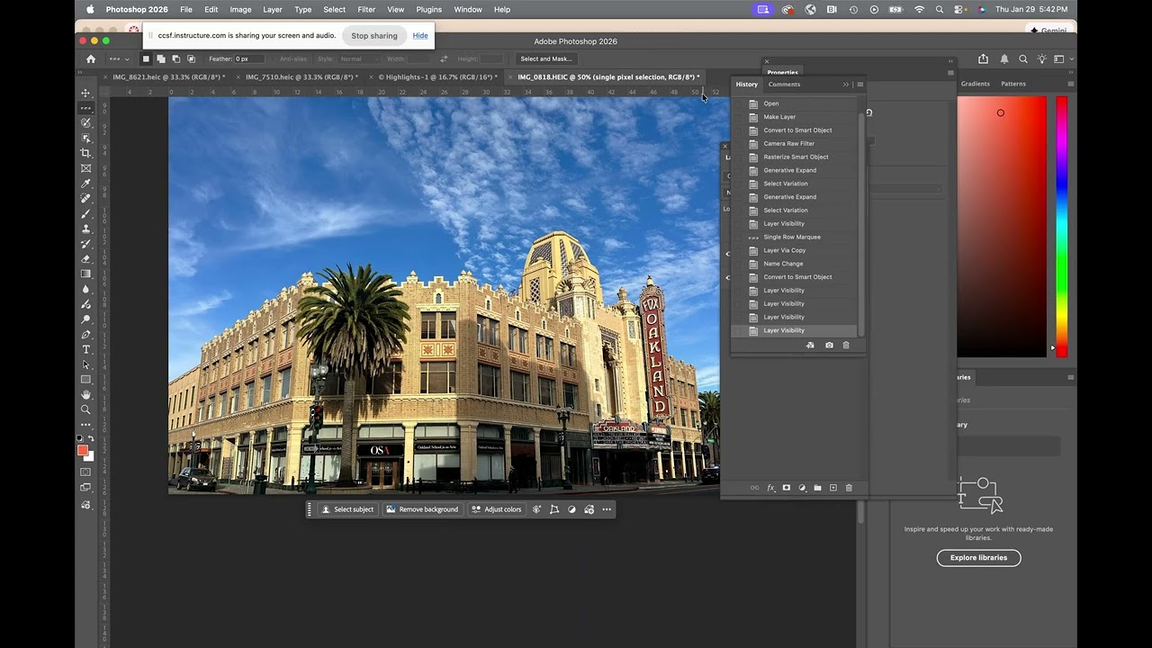 Transforming the Aspect Ratio using various techniques