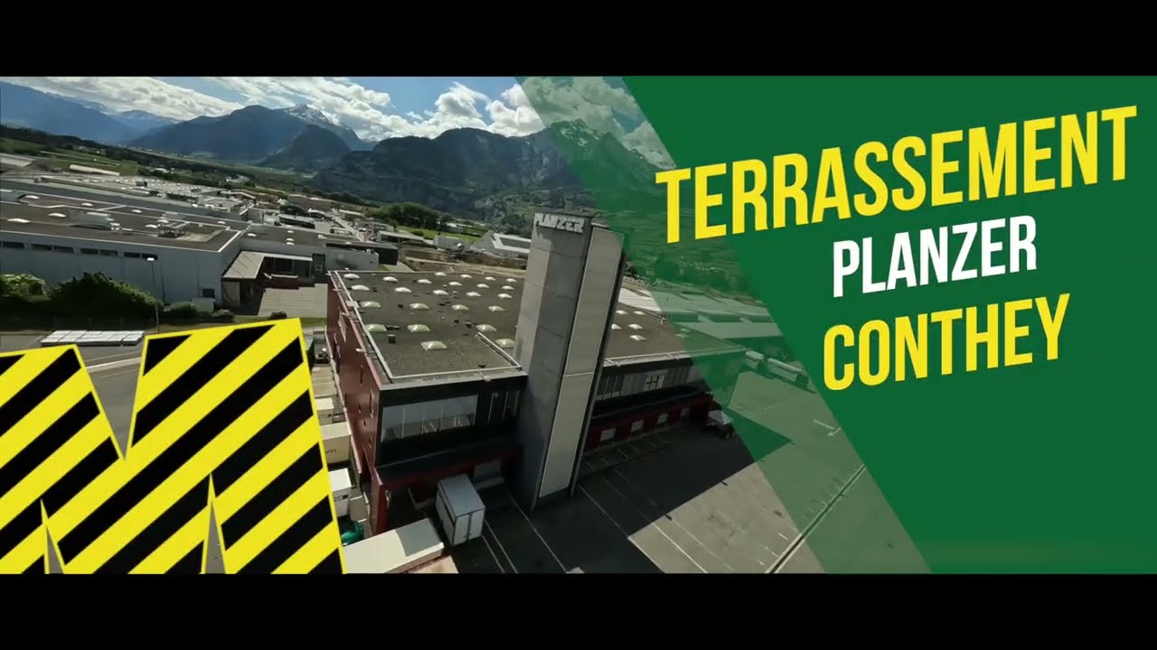 🚧 Terrassement, Planzer- Conthey 🚧