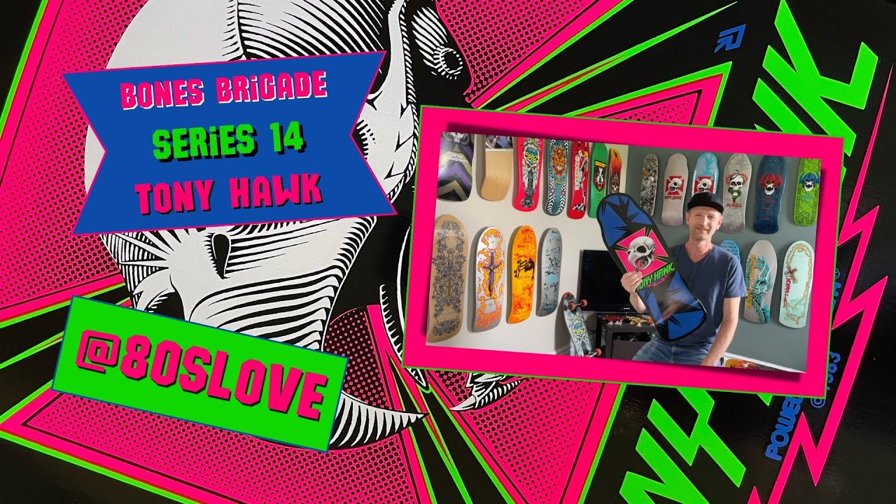 Powell Peralta Bones Brigade Series 14 Tony Hawk Reissue Skateboard Deck