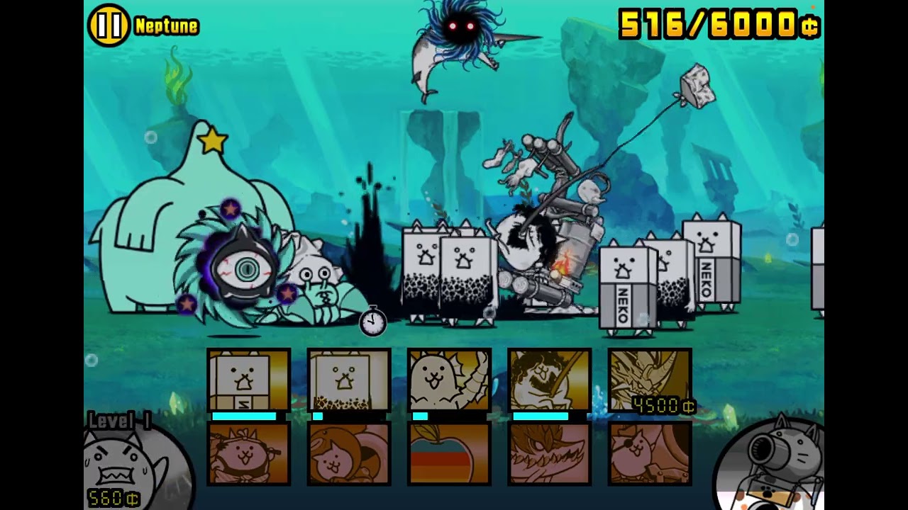 I returned to battle cats…