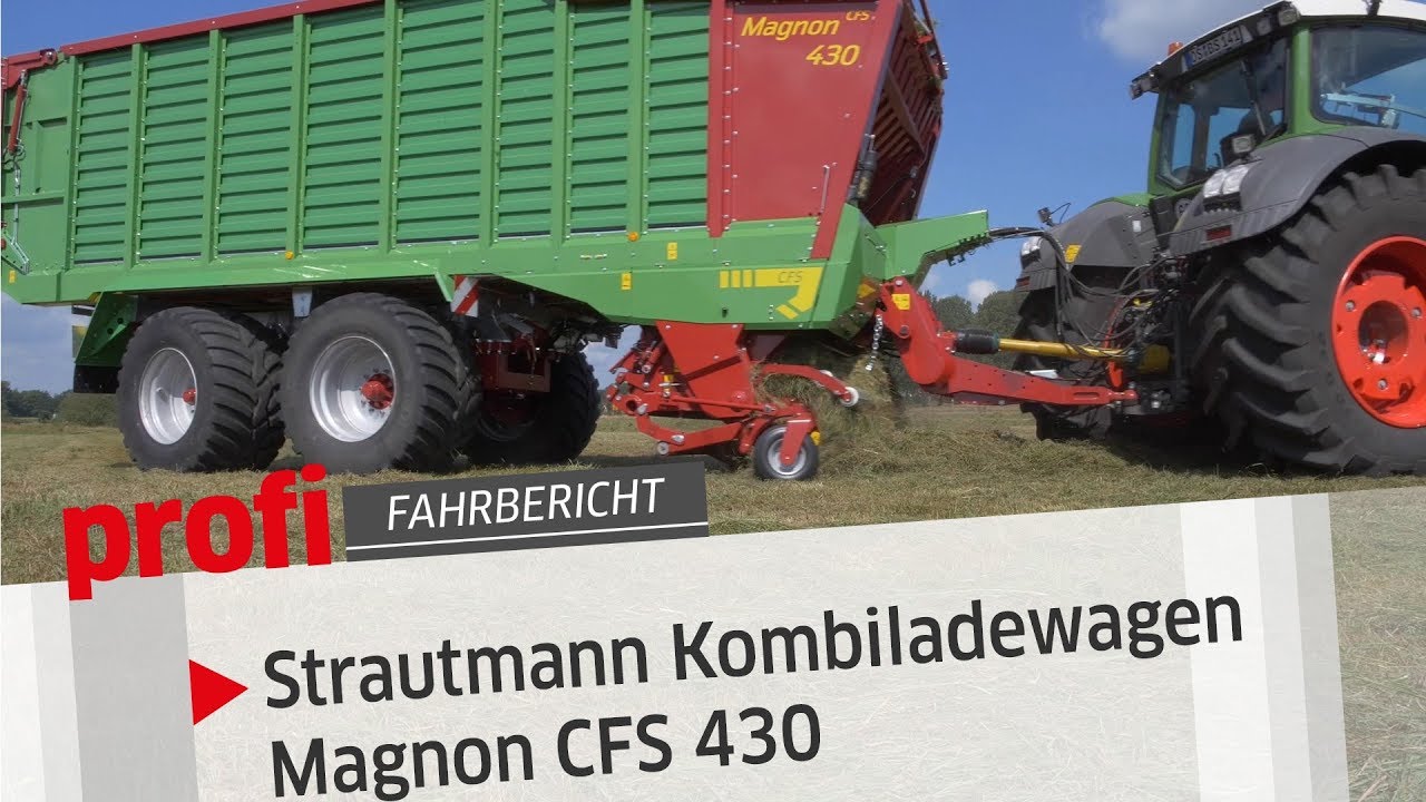 Dicke Dinger mit Gummifinger: Strautmann Magnon CFS 430 | profi 