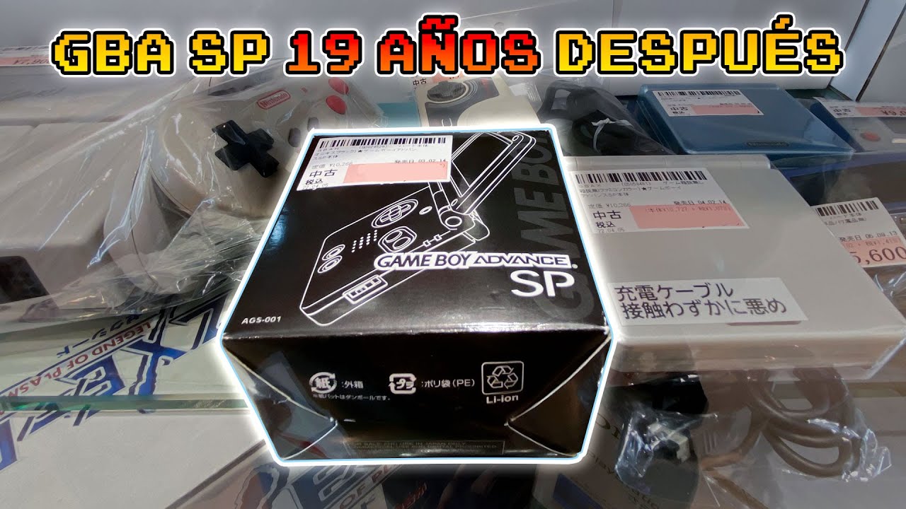 Buscando la GAMEBOY ADVANCE SP de NINTENDO mas 