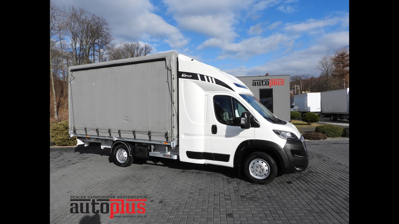 PEUGEOT BOXER PLANDEKA 8 PALET WEBASTO TEMPOMAT R30116 AUTO-PLUS.COM.PL TEL. +48 607 888 556