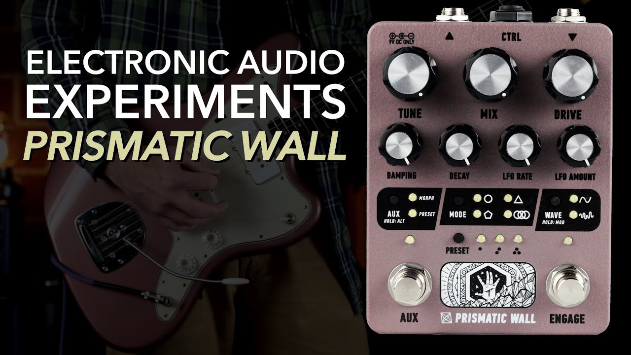 Electronic Audio Experiments: Prismatic Wall // Sympathetic Resonator