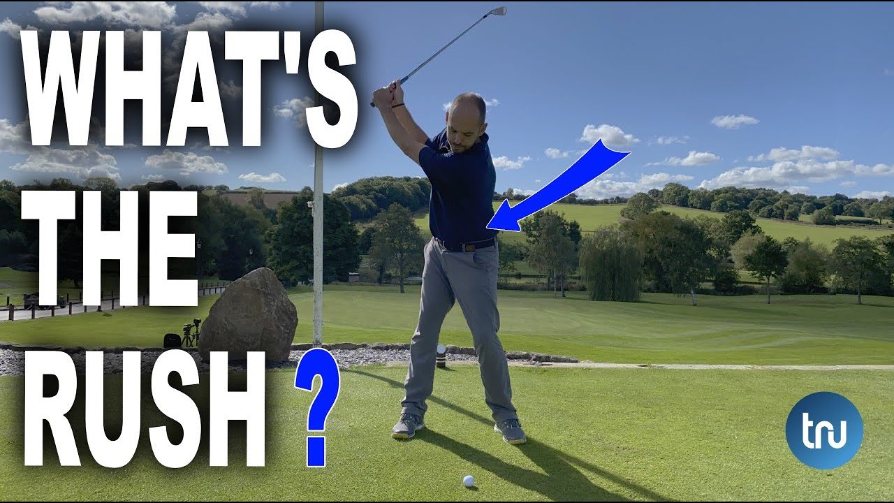 Golf Downswing - How to Stop RUSHING the Start of Your Downswing
