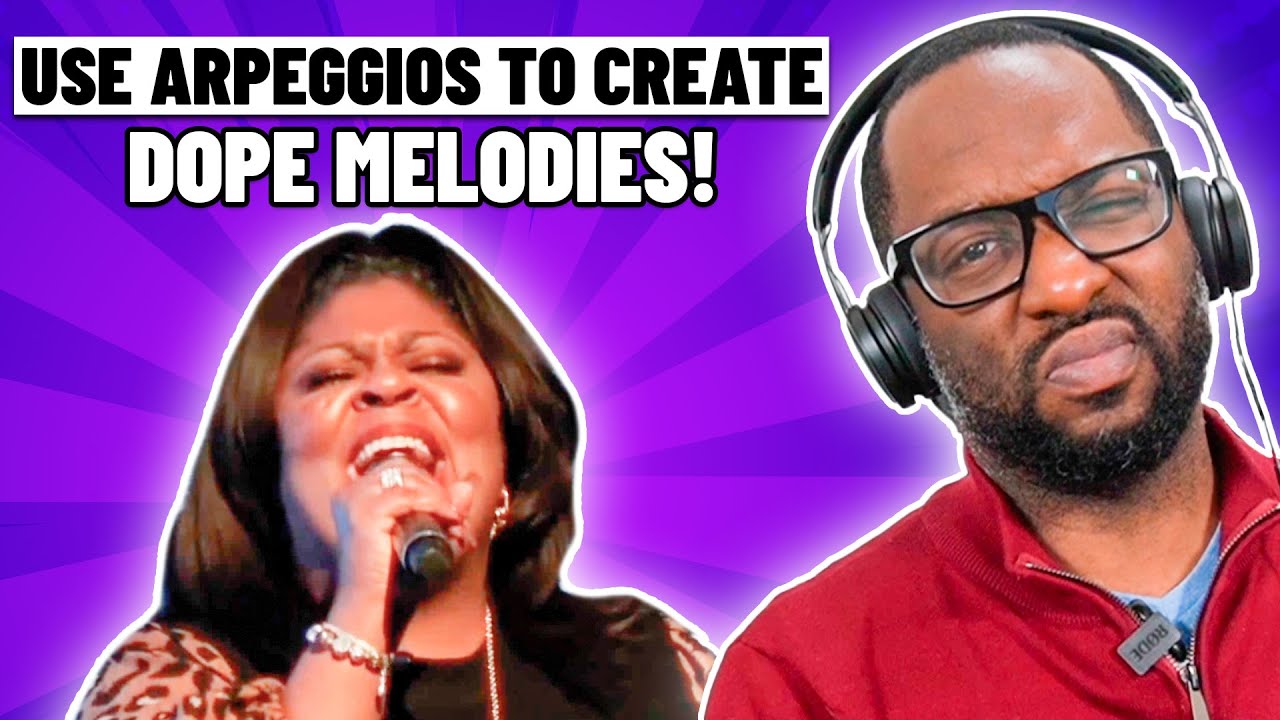 You can use Arpeggios to Create Dope Melodies in your Gospel Piano Songs