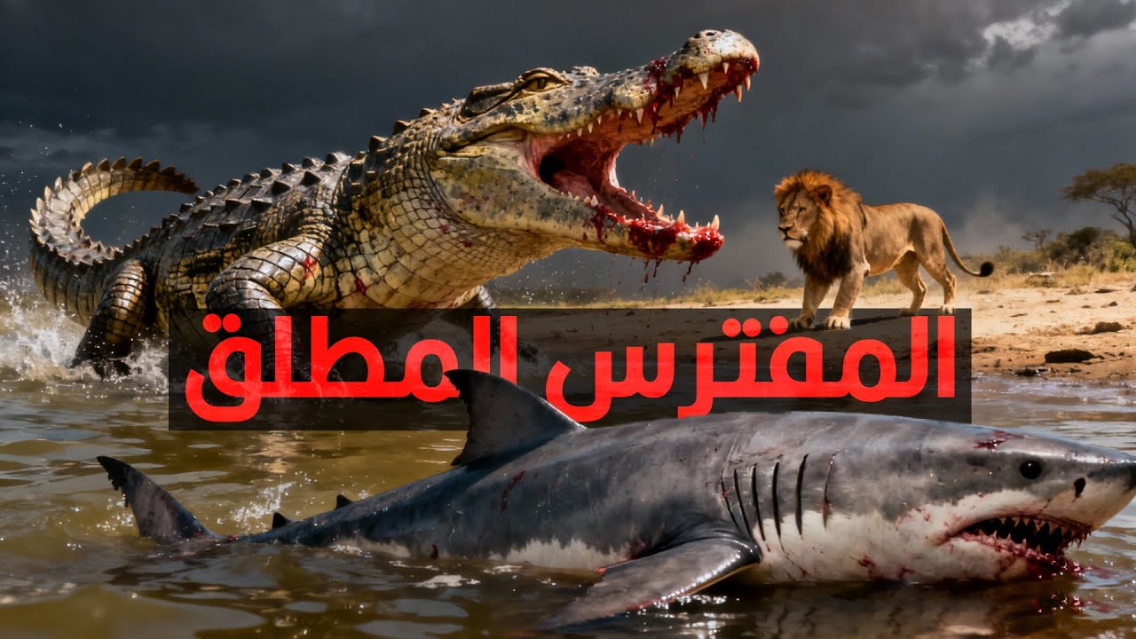 أخطر من الأسد والقرش الأبيض.. ليه التمساح هو 