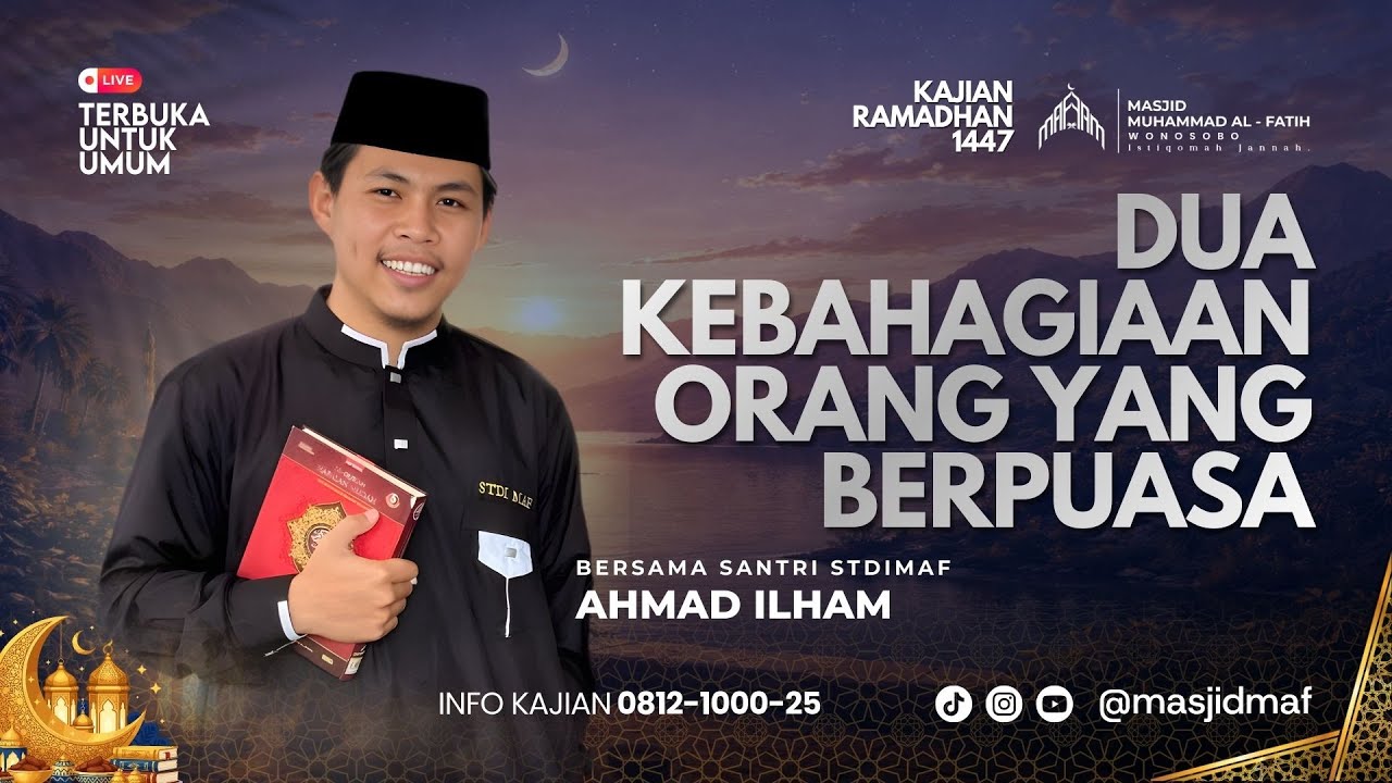 4 Ramadhan 1447 | Santri STDIMAF | Ahmad Ilham