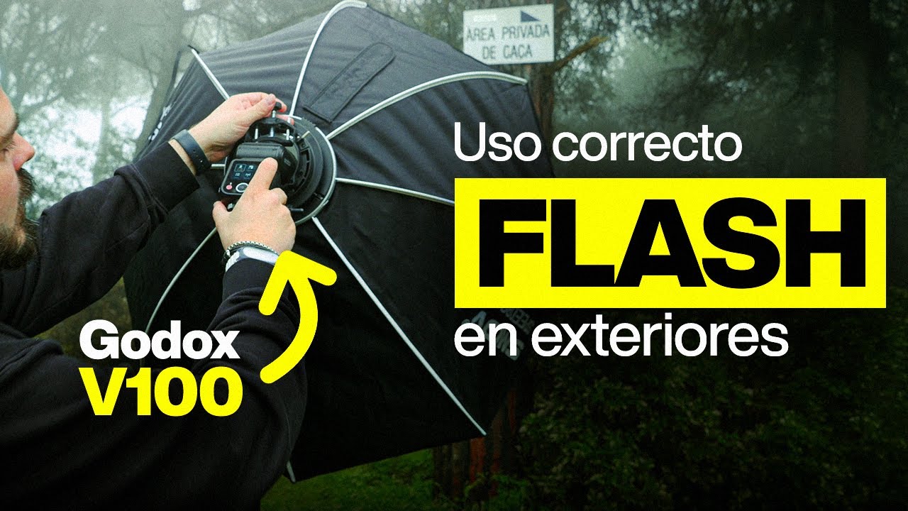 Cuándo y por qué usar FLASH en exteriores – Godox V100 en acción 📸