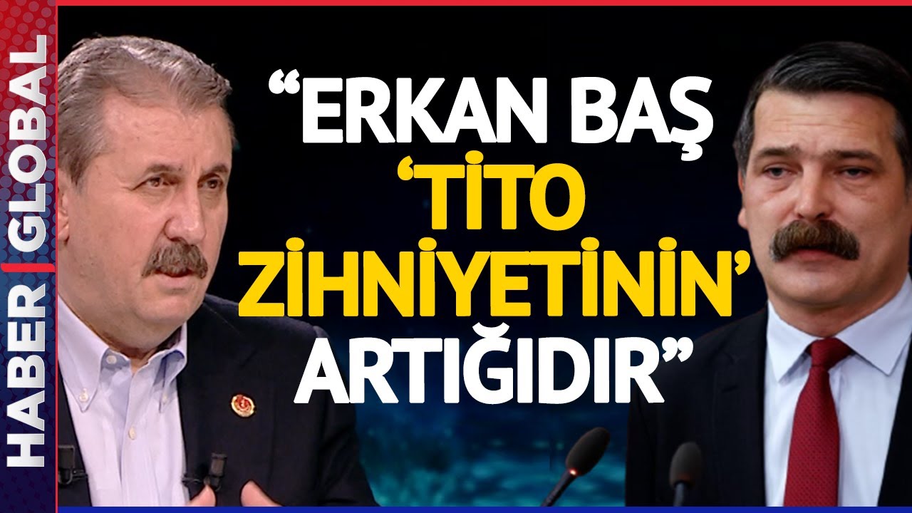 Mustafa Destici: Erkan Baş Tito Zihniyetinin Artığıdır
