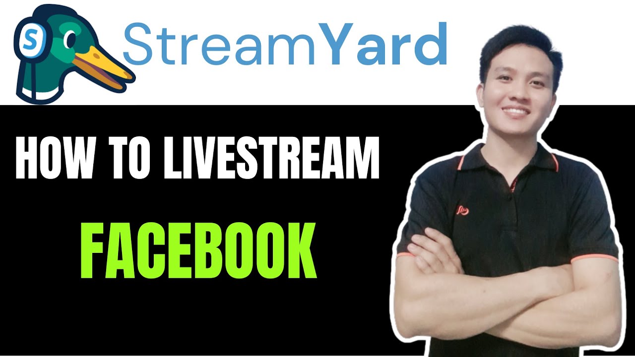 Как использовать Streamyard для прямых трансляций на Facebook с демонстрацией экрана.
