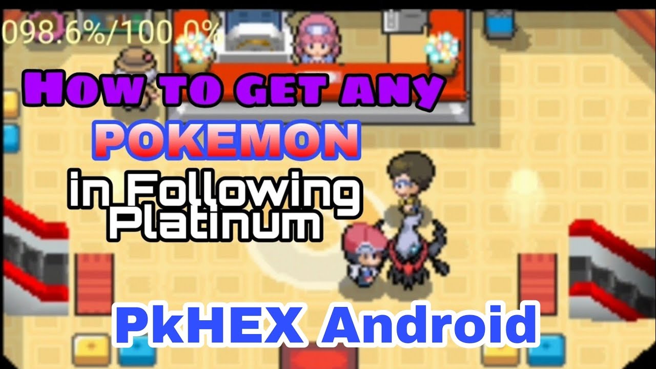 Cheat to get any Pokémon in Following Platinum | How to use PKHex on android | How to modify Pokemon