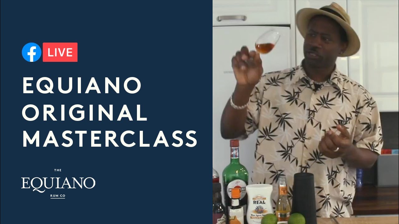Equiano Rum Masterclass with Ian Burrell | Cocktail Making, Q&A | Equiano Original
