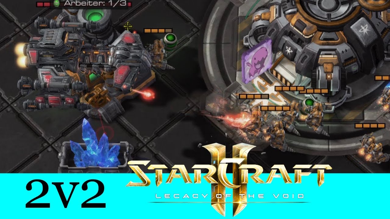 Spielerische Schwierigkeiten - Starcraft 2: Legacy of the Void 2v2 [Deutsch | German]