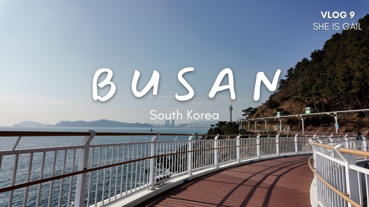 Busan Vlog 🇰🇷 | Haeundae Sky Capsule, Haeundae Beach, Haewol Skywalk, Korean Street Food